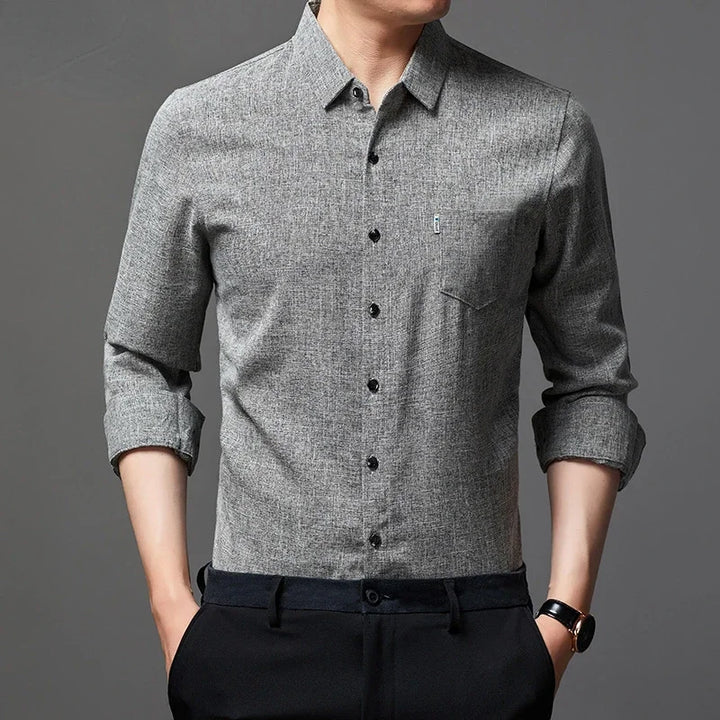 CAMISA SOCIAL DE LINHO SLIM VS8796 - Vestia