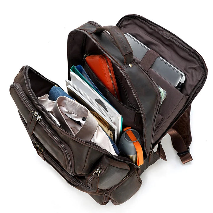 Mochila de Couro para Notebook 17" Torvian - Vestia