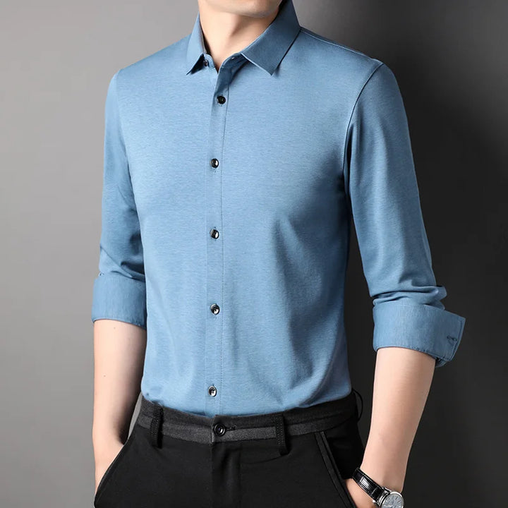 Camisa casual seda manga longa VS® 00141