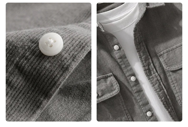 Camisa de manga longa veludo Savlin - Vestia