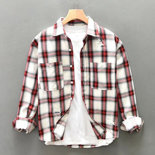 Camisa Xadrez manga longa Altaven - Vestia