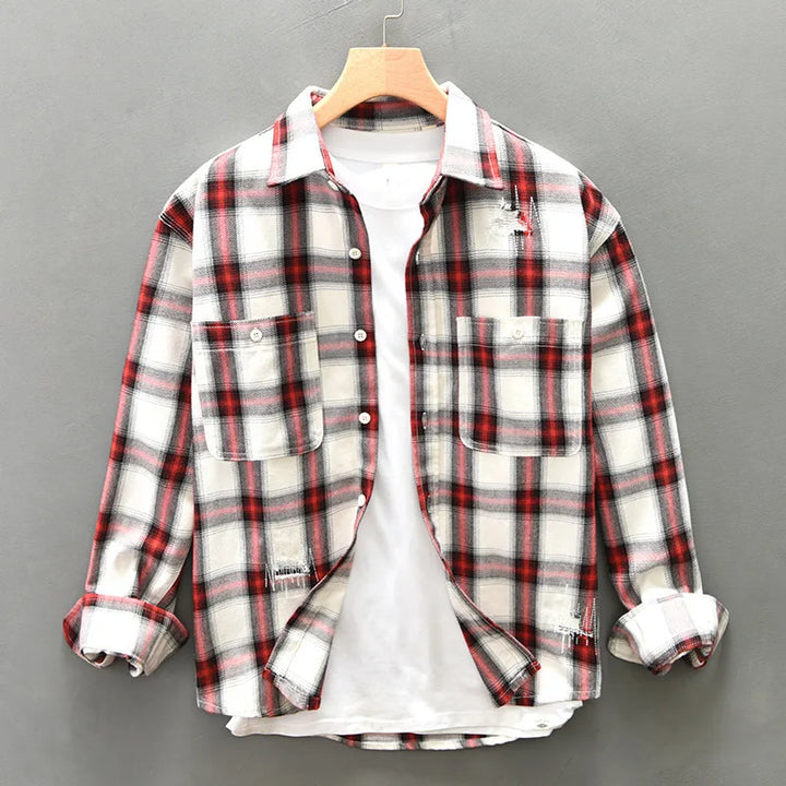 Camisa Xadrez manga longa Altaven - Vestia