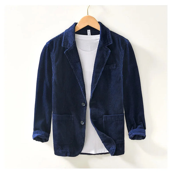 Blazer Veludo casual masculino Vellorin - Vestia