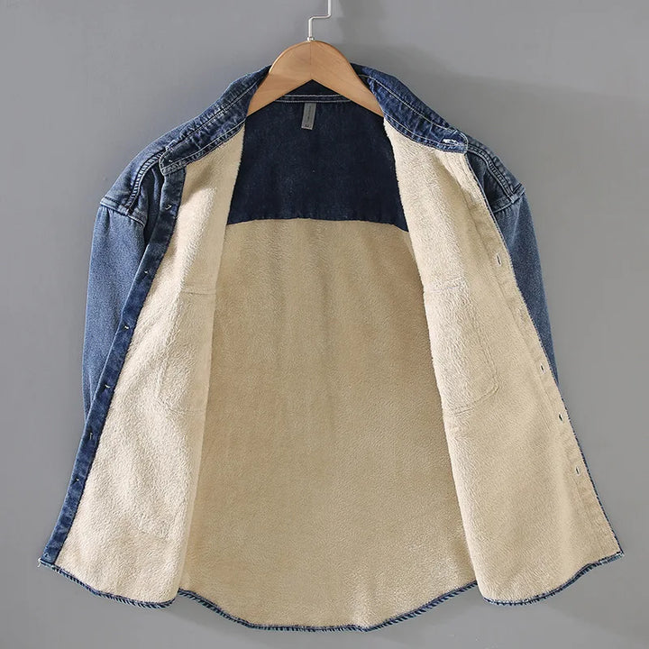 Camisa Jeans manga longa Almaren - Vestia