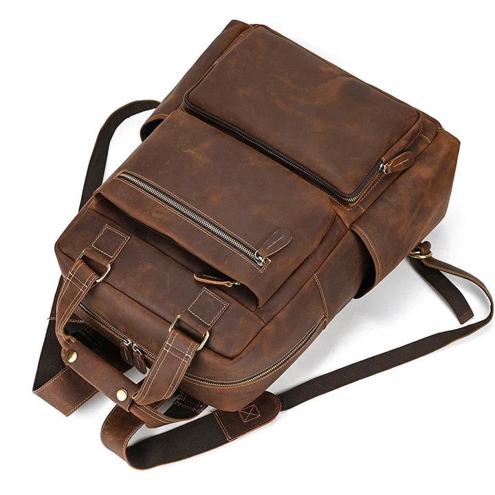 Mochila para Notebook 15,6" em Couro Legítimo Belric - Vestia