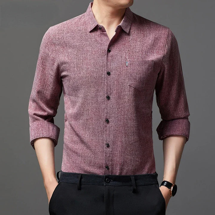 CAMISA SOCIAL DE LINHO SLIM VS8796 - Vestia