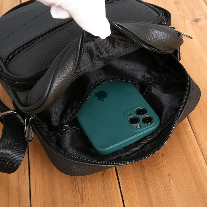 Bolsa transversal em couro Mariont - Vestia