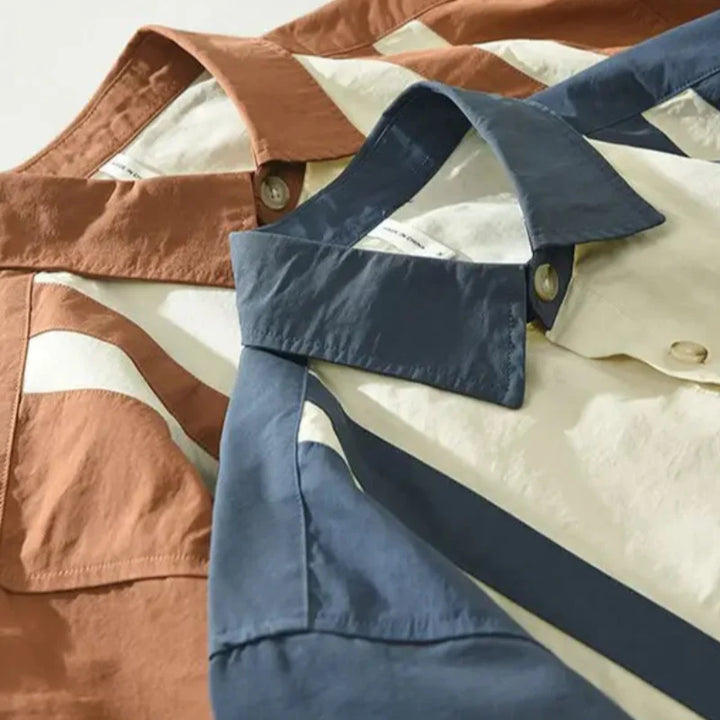 Camisa casual mangas curta Altoren - Vestia