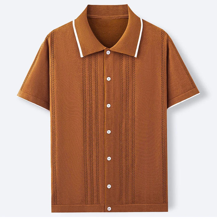 Polo masculina malha Sorien - Vestia