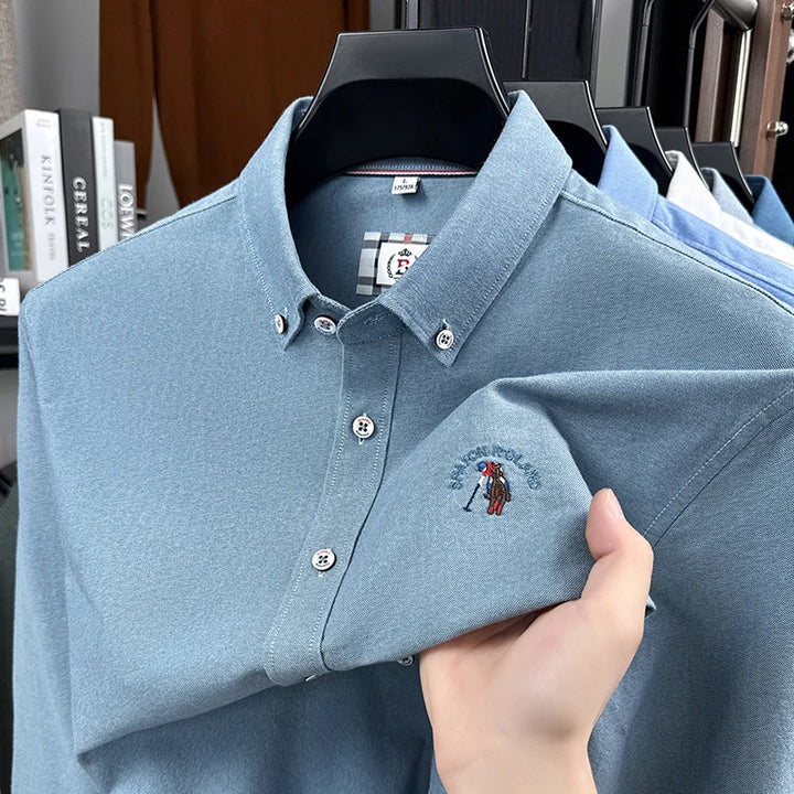 Camisa Masculina Vestia Bordada - Vestia