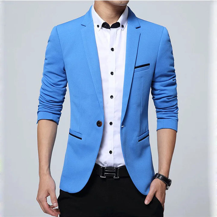 Blazer Masculino Casual Slim Corvel - Vestia
