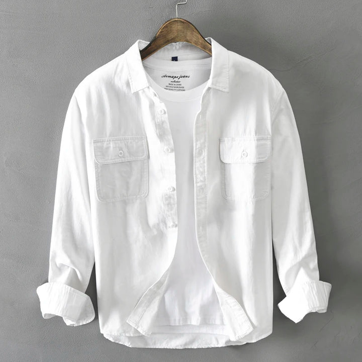 CAMISA MASCULINA CASUAL LORVANO - Vestia