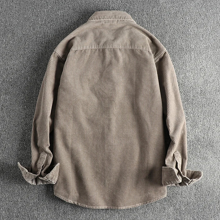 Camisa de veludo casual Belricon - Vestia