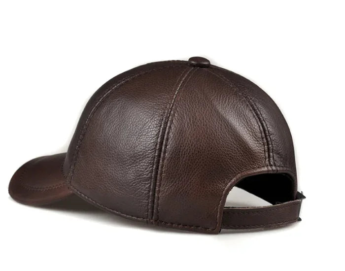 BONÉ CASUAL EM COURO DORVANI - Vestia