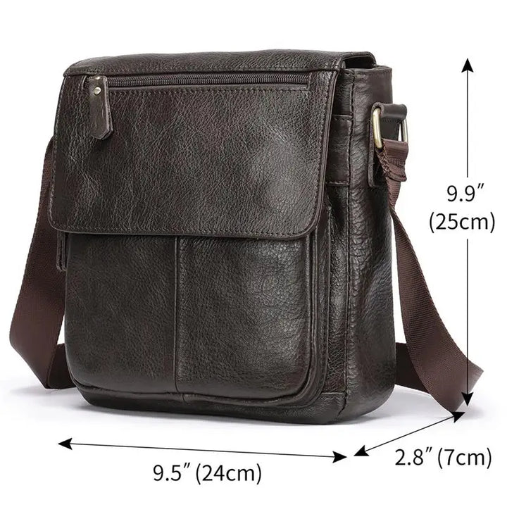 Bolsa Mensageiro em couro VS® 55486 - VESTIA