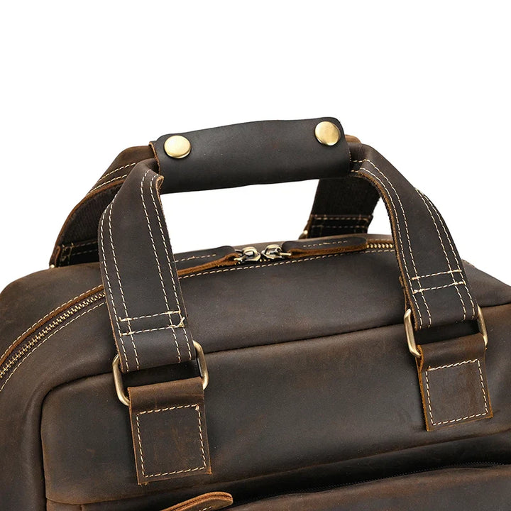 Mochila para Notebook 15,6" em Couro Legítimo Belric - Vestia