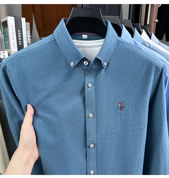 Camisa Masculina Vestia Bordada - Vestia