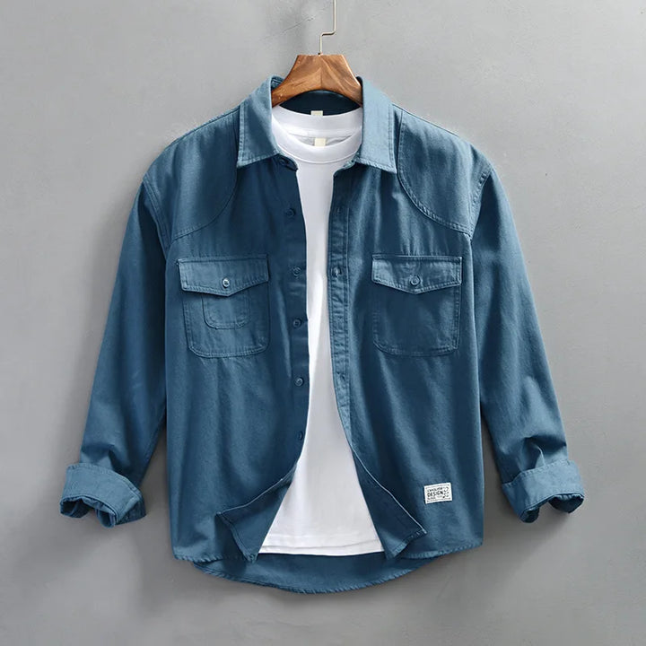 Camisa Cargo casual retrô Norlan - Vestia