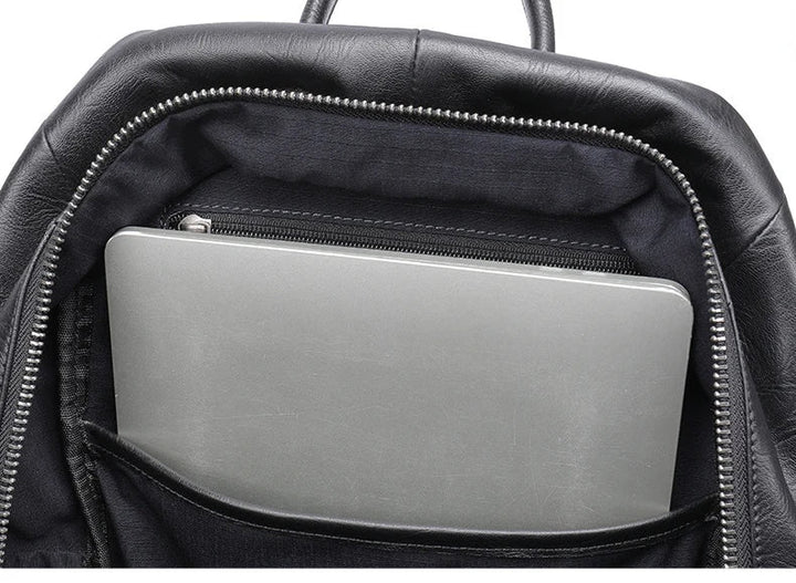 Mochila de Couro Genuíno para Notebook 14" Elmar - Vestia