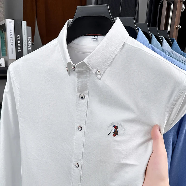 Camisa Masculina Vestia Bordada - Vestia