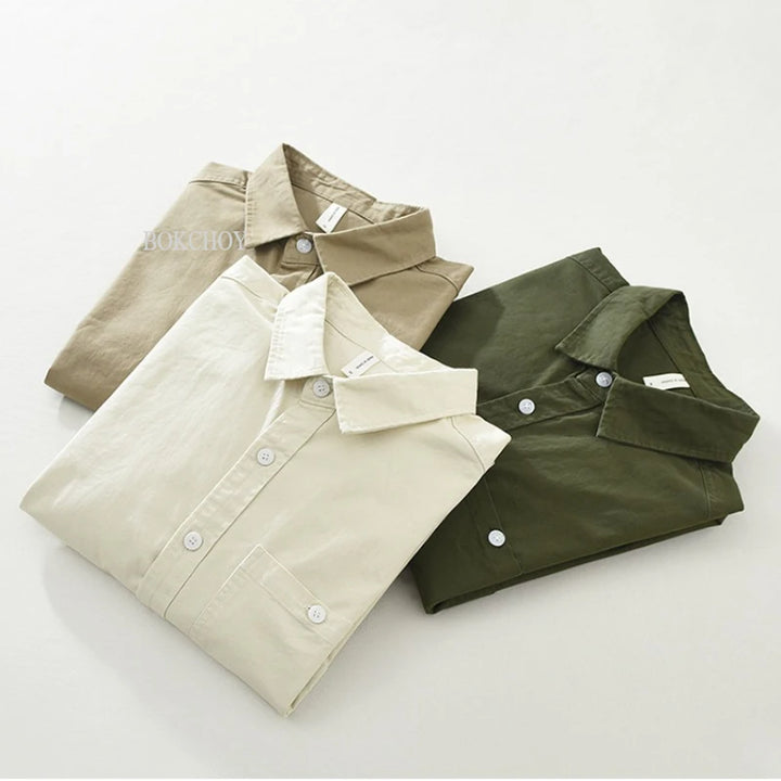 Camisa casual algodão Altaven - Vestia