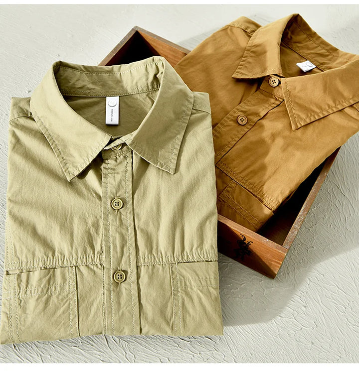 Camisa casual manga curta Lorstan - Vestia