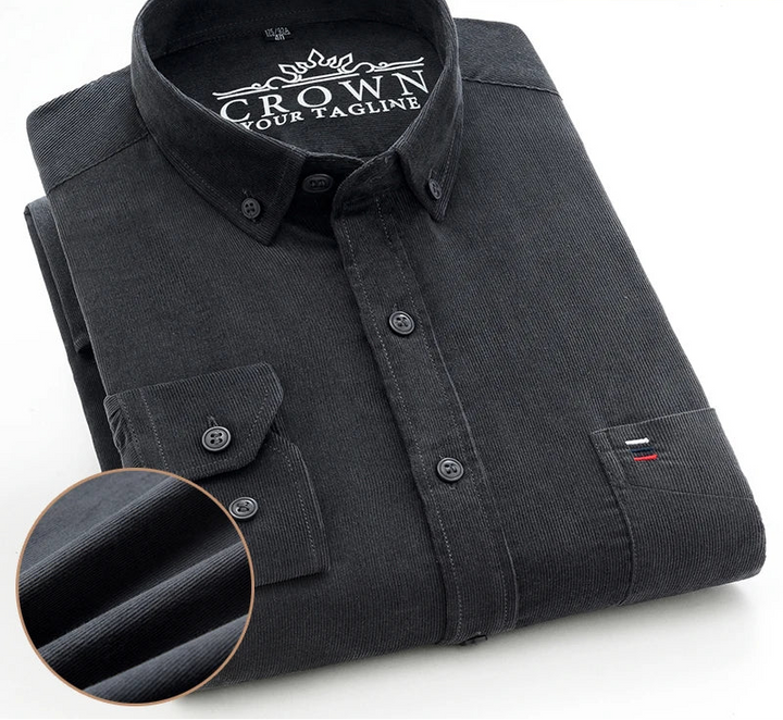 Camisa Masculina Veludo Vestia - Vestia