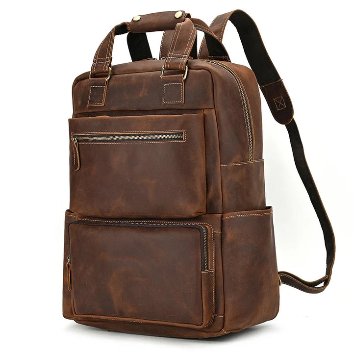 Mochila para Notebook 15,6" em Couro Legítimo Belric - Vestia