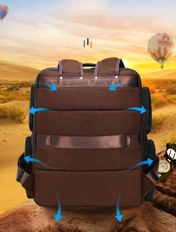 Mochila de Couro para Notebook 17" Torvian - Vestia