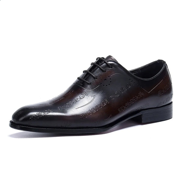 Sapatos oxford Italiano feitos à mão ELEGANZA