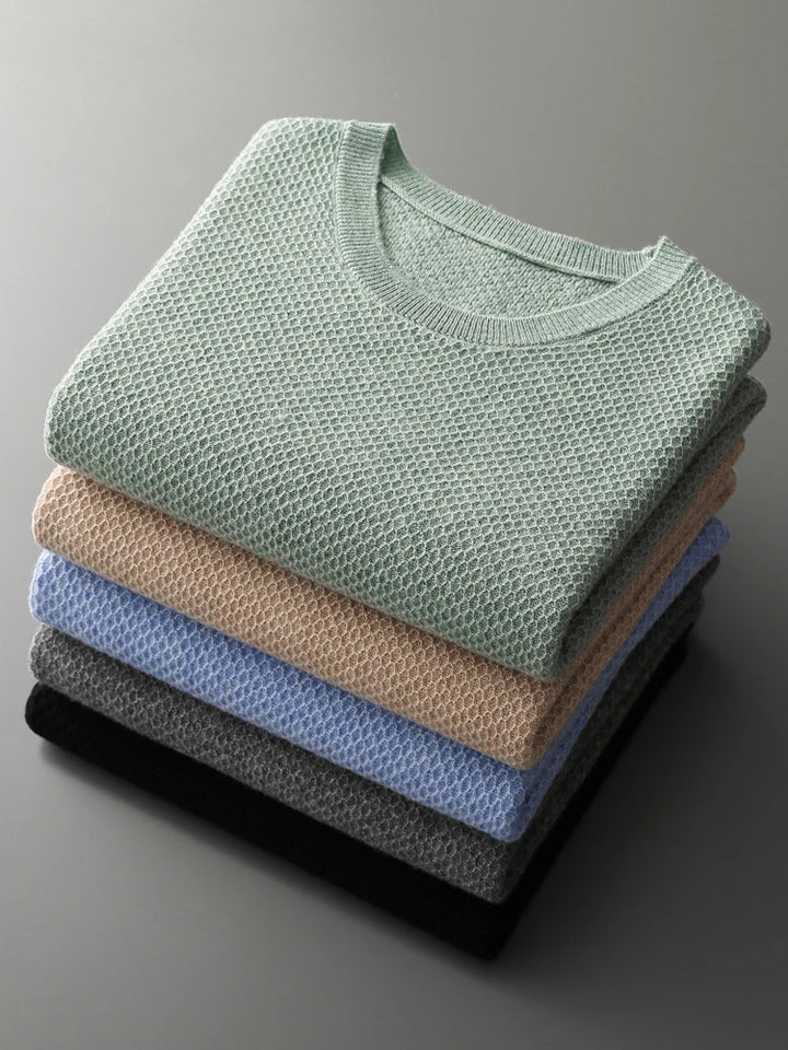 Camiseta em lã merino manga curta Cortain - Vestia