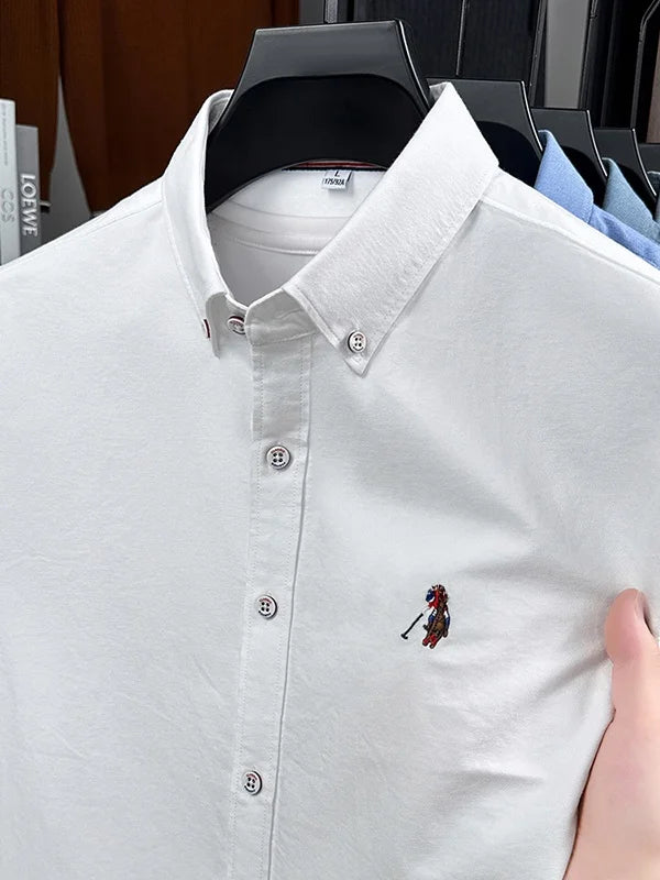 Camisa Masculina Vestia Bordada - Vestia