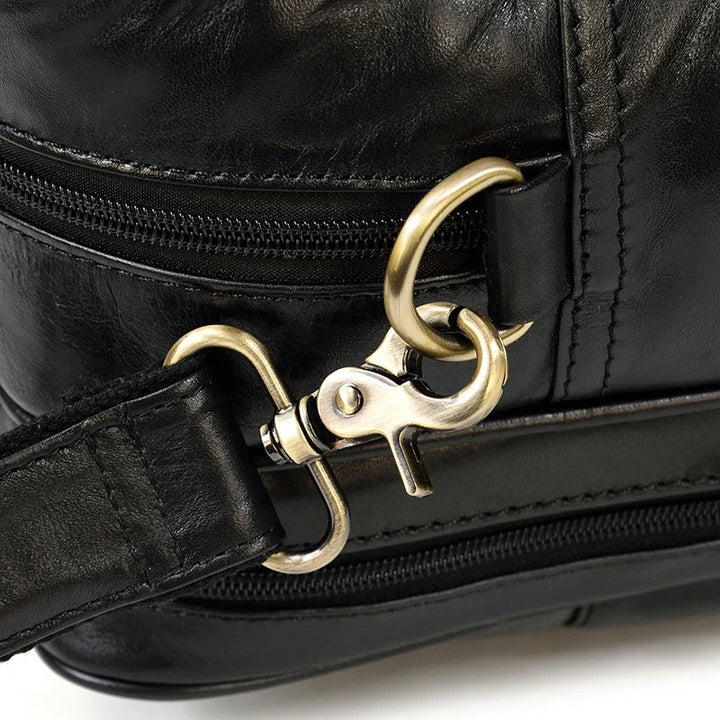 Maleta Executiva Couro Genuíno Black Bull - Vestia