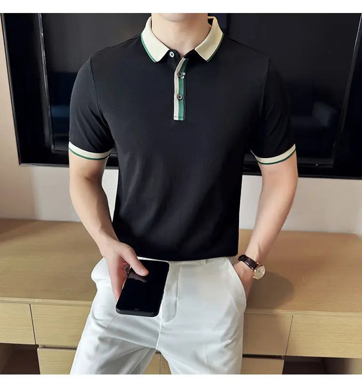 Camisa Masculina Polo manga Curta Slim VS® 42135