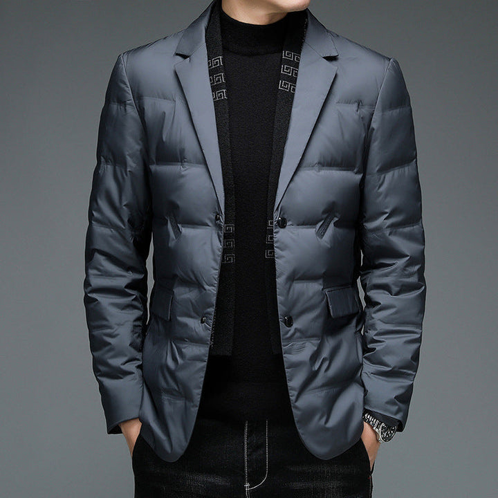 Jaqueta Belmond com pena de pato - Vestia