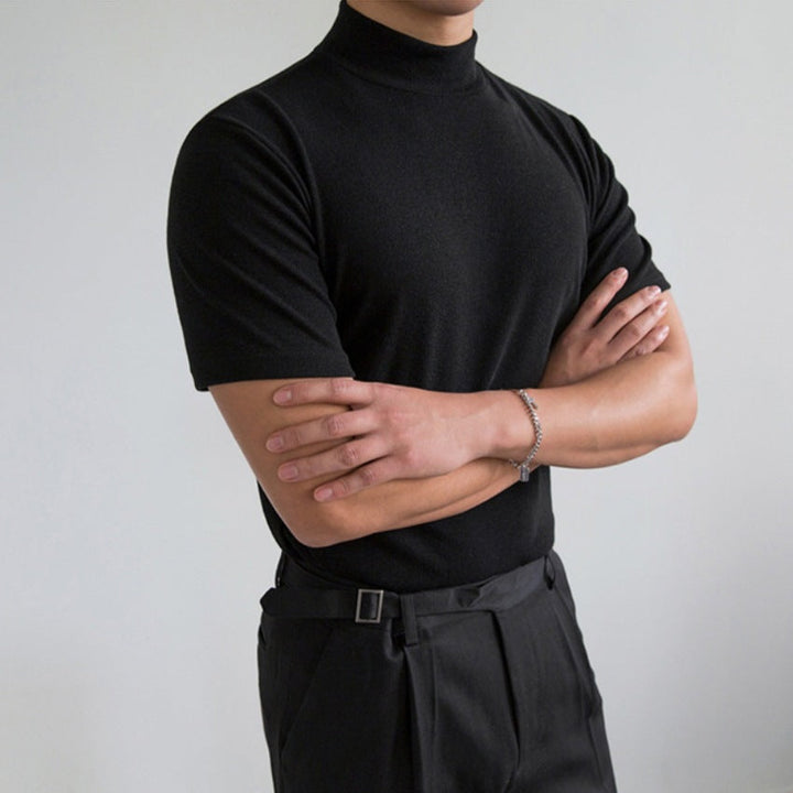 Camiseta Slim gola alta Valven - Vestia