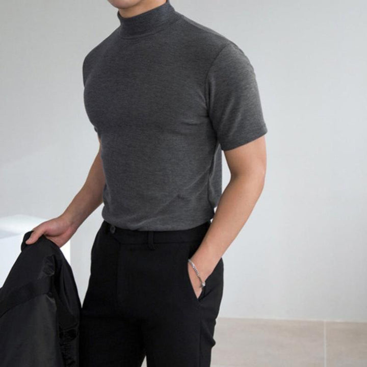 Camiseta Slim gola alta Valven - Vestia