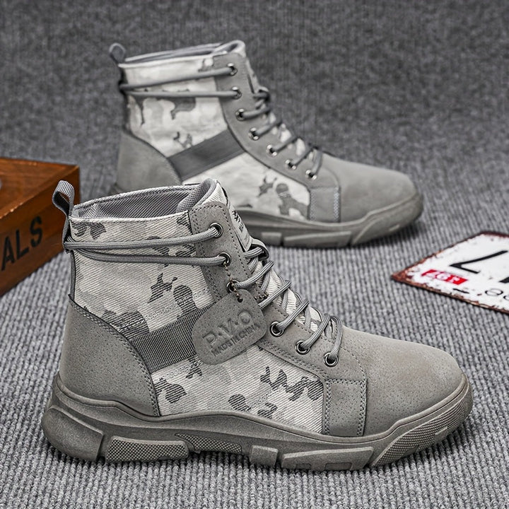 Bota camuflada masculina BRANVOR - Vestia